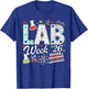 Lab Week 2026 Science Laboratory Tech Medical Technician T-Shirt - T-Shirt | Royal