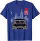 RHW City Street Racing Ikonischer Sportwagen GT R 35 JDM Meme-Münze T-Shirt - T-Shirt | Royal