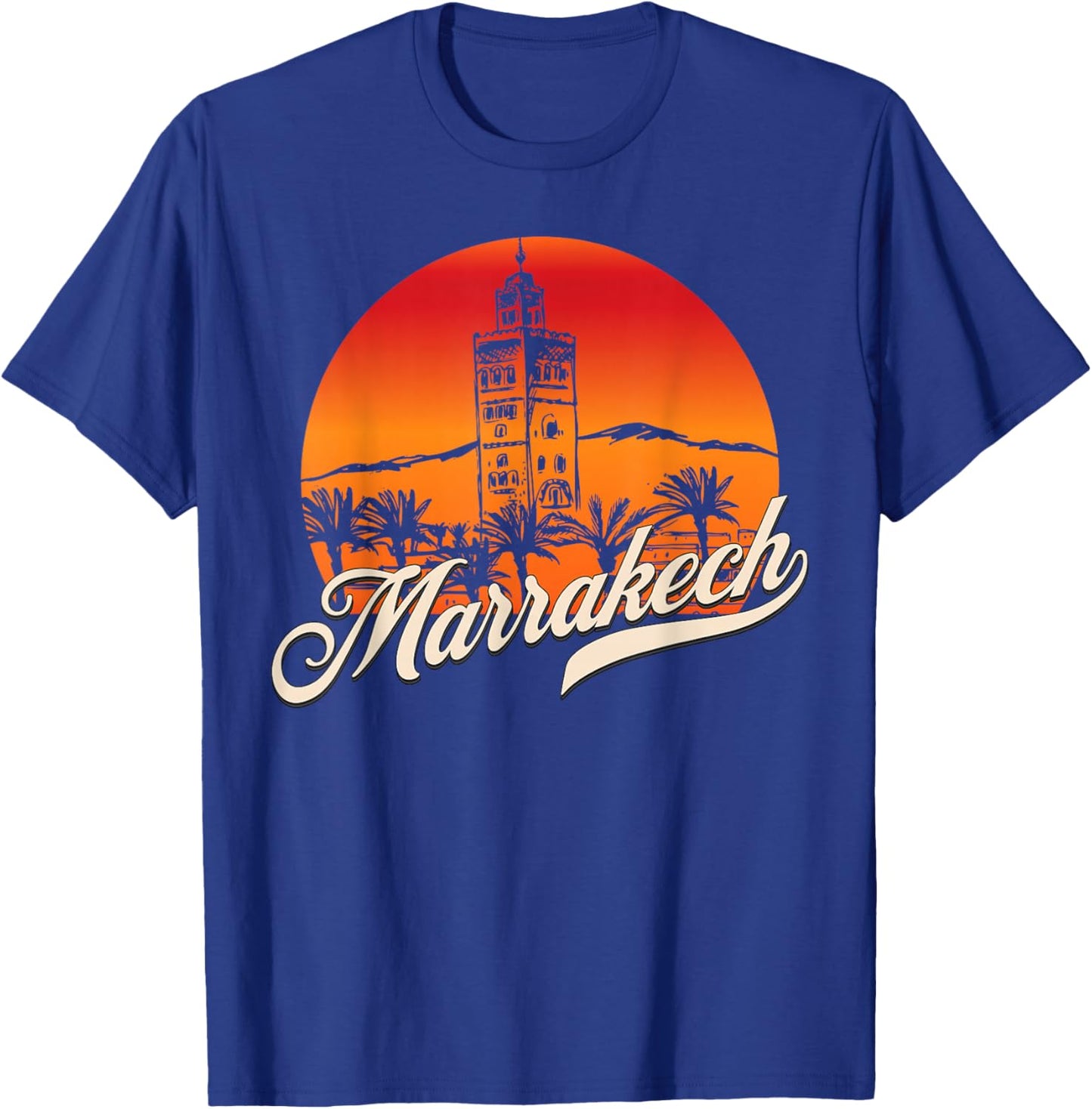 Marrakech Morocco Travel Marrakech Sunset T-Shirt - T-Shirt | Royal