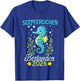 Seahorse Bestanden Frühschwimmer Badge, 2026 T-Shirt - T-Shirt | Royal