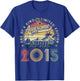 Awesome since April 2015 10th Birthday Boys Girl 10 Year Old T-Shirt - T-Shirt | Royal