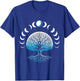 Tree Phases Of The Moon T-Shirt - T-Shirt | Royal