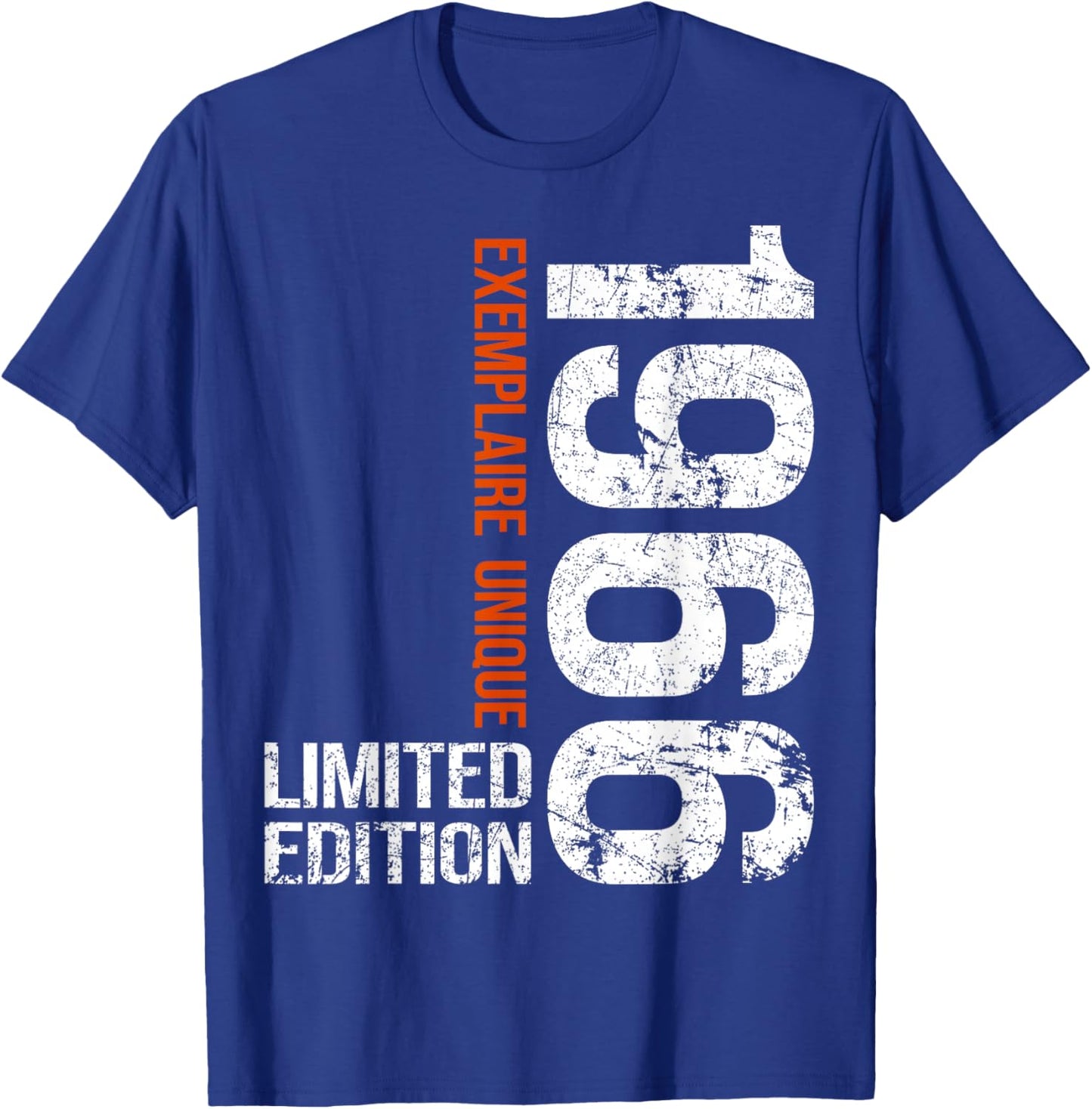 60ème Anniversaire 1966 Vintage 60 Ans Hommes Millésime 1966 T-Shirt - T-Shirt | Royal