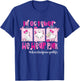 in October We Wear Pink Assistant Principal Breast Cancer T-Shirt - T-Shirt | Royal