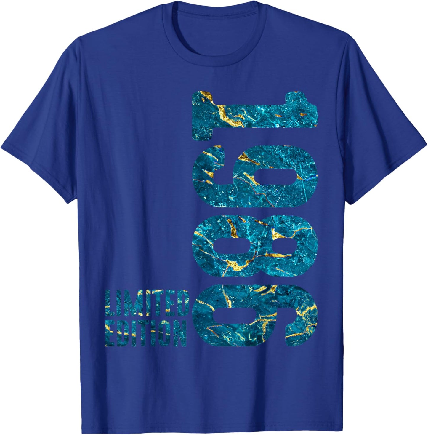 40th Birthday Man Woman 40 Years 1986 Decorative Gift Funny T-Shirt - T-Shirt | Royal