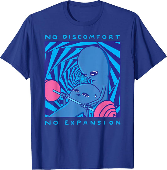 Threadless Nathan W. Pyle Strange Planet Expansion Graphic T-Shirt - T-Shirt | Royal