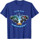 Kids Hot Wheels Monster Trucks - It's My Birthday Smash and Crash T-Shirt - T-Shirt | Royal