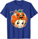 Kewpie Baby Pumpkin Jack-o-Lantern T-Shirt - T-Shirt | Royal