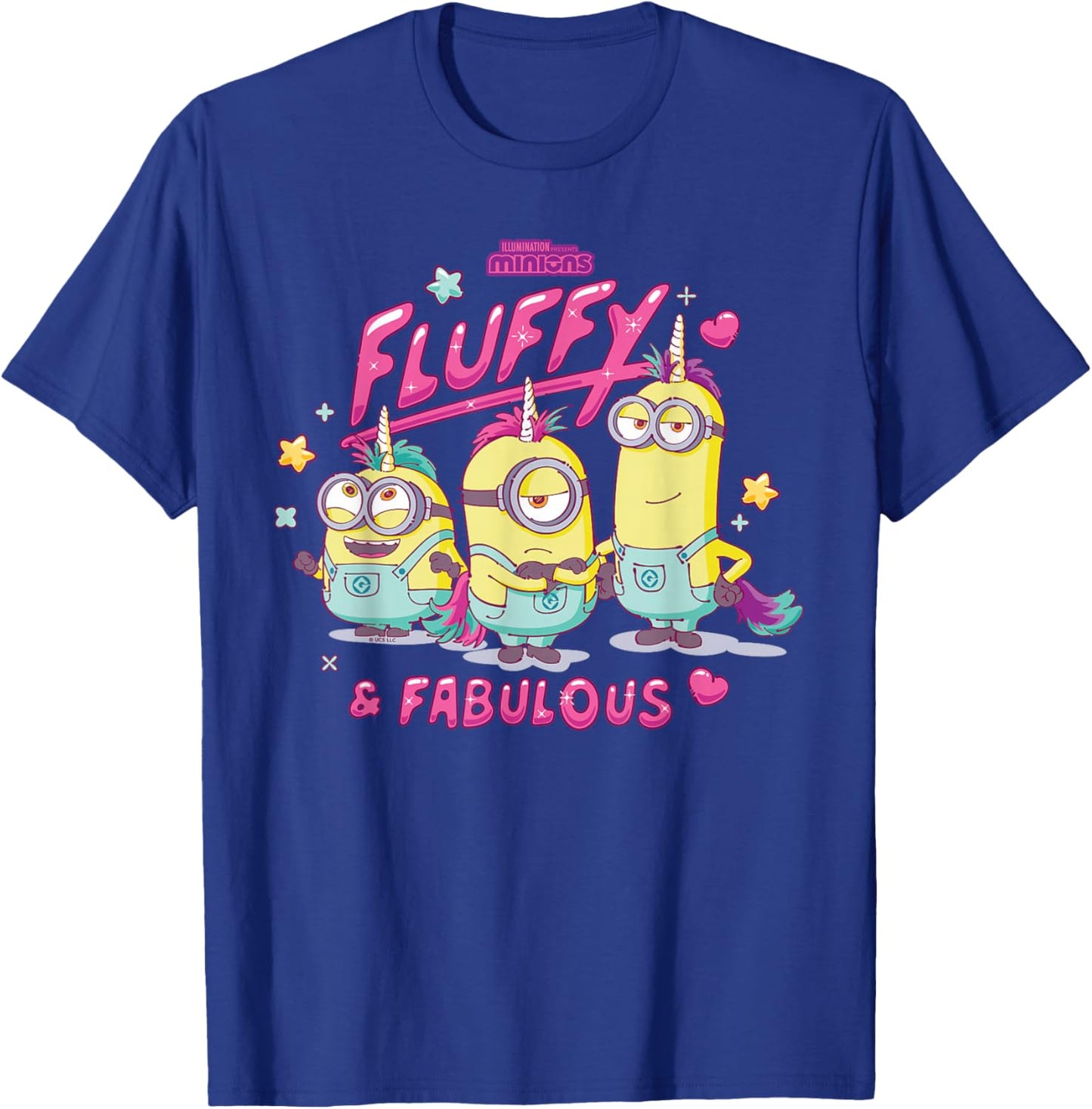 Minions Fluffy & Fabulous T-Shirt - T-Shirt | Royal