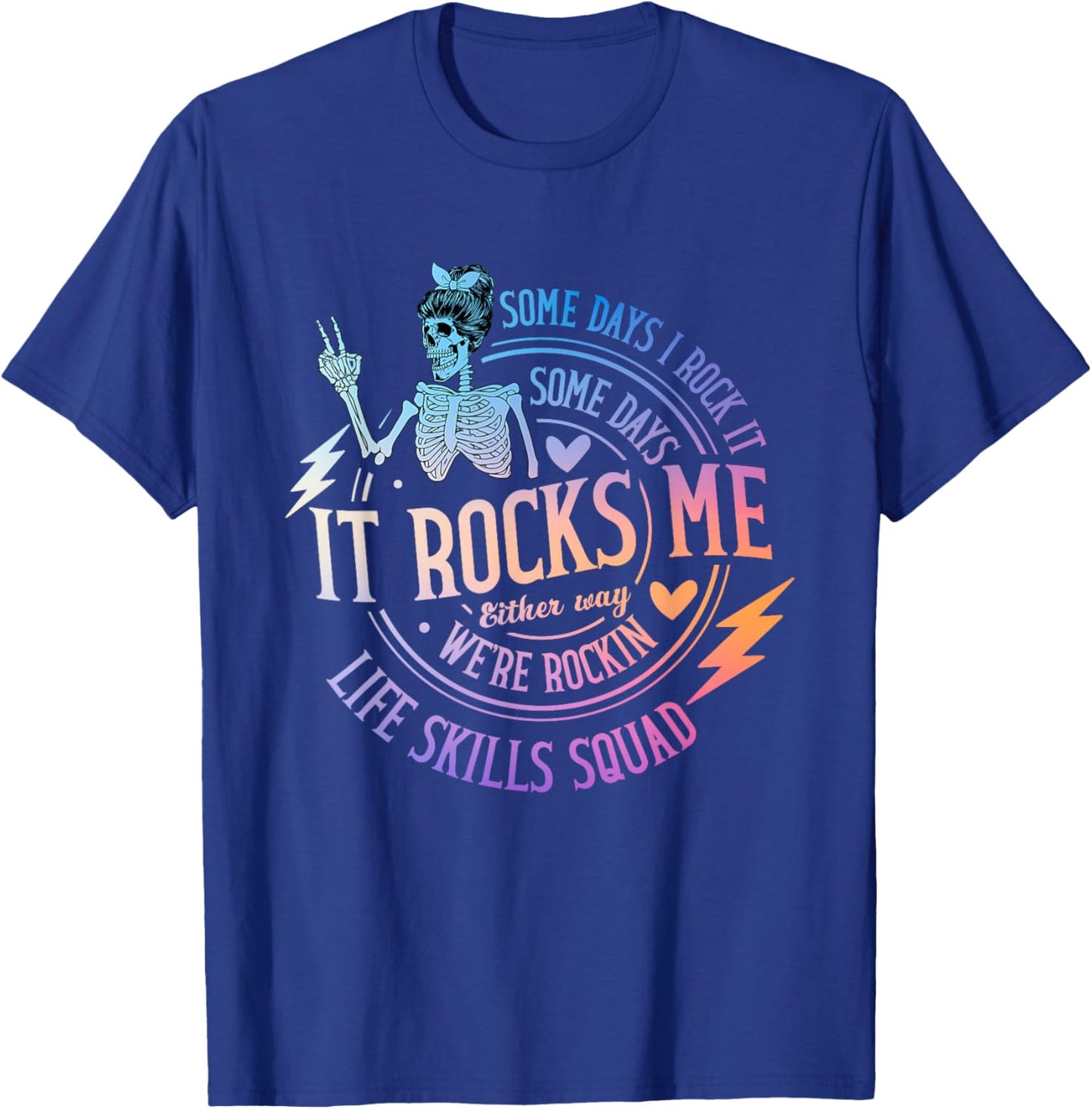 Special Education Appreciation Squad Life Skills Teacher T-Shirt - T-Shirt | Royal