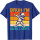 Bruh I'm Double Digits 10 Year Old Birthday Boys 10 Birthday T-Shirt - T-Shirt | Royal