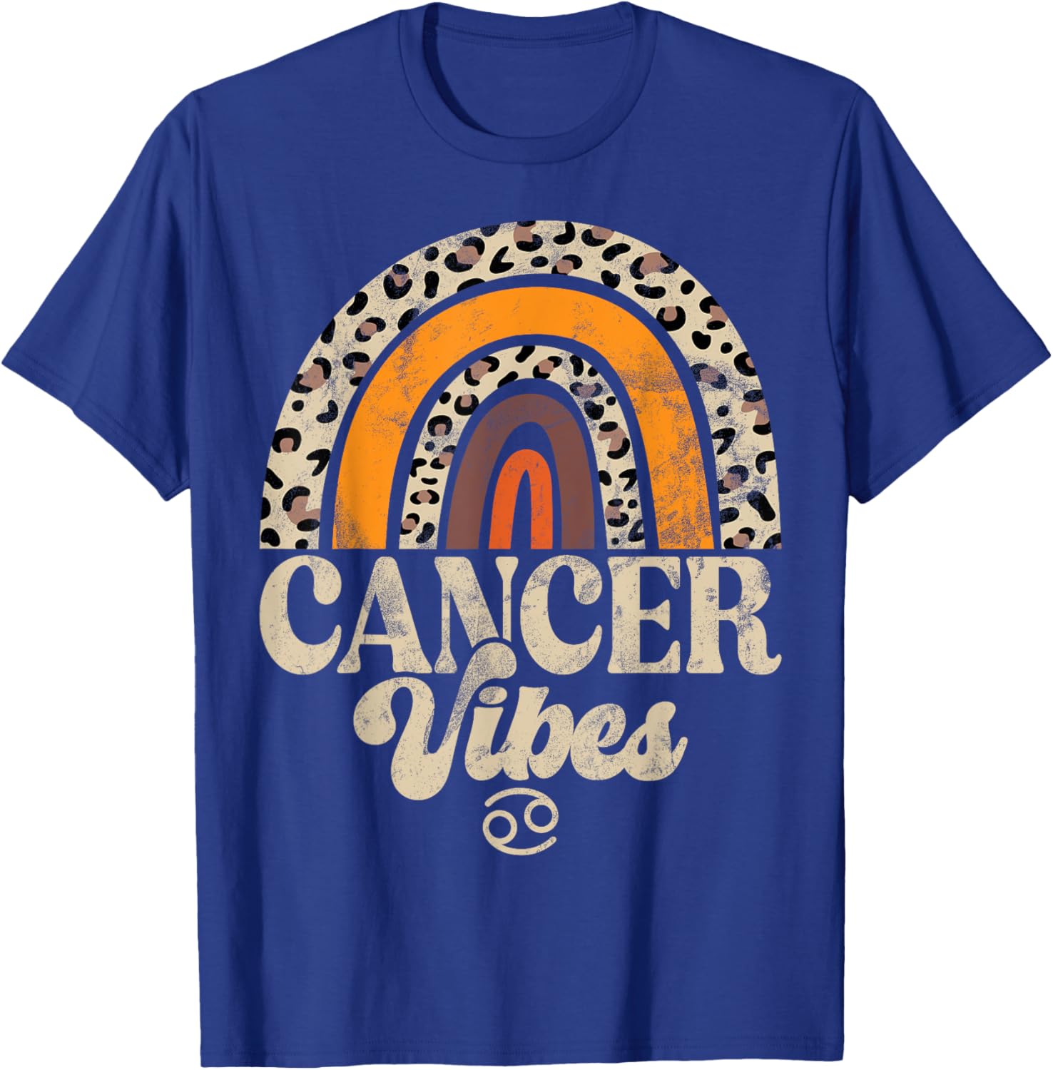 Cancer Vibes Cancer Zodiac T-Shirt - T-Shirt | Royal