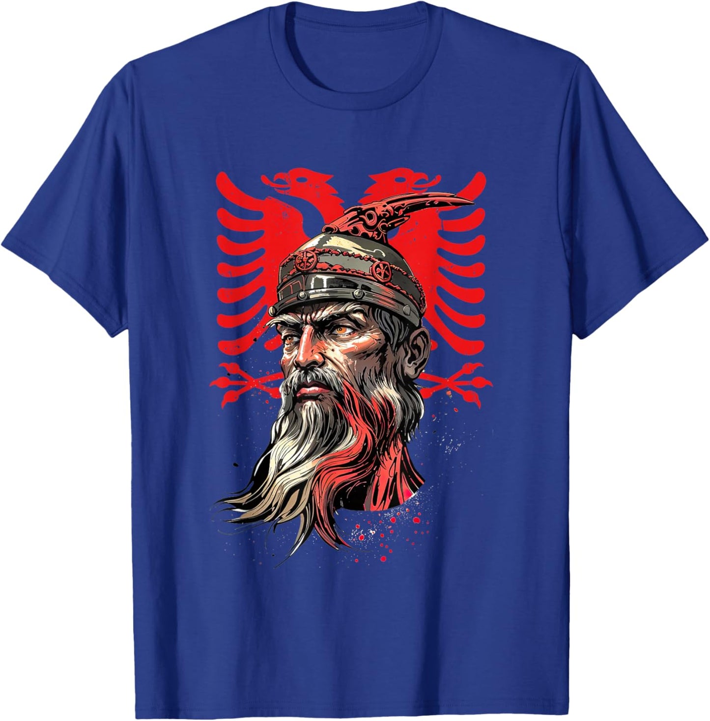 Skanderbeg Albania and Kosovo flag for a proud Albanian T-Shirt - T-Shirt | Royal