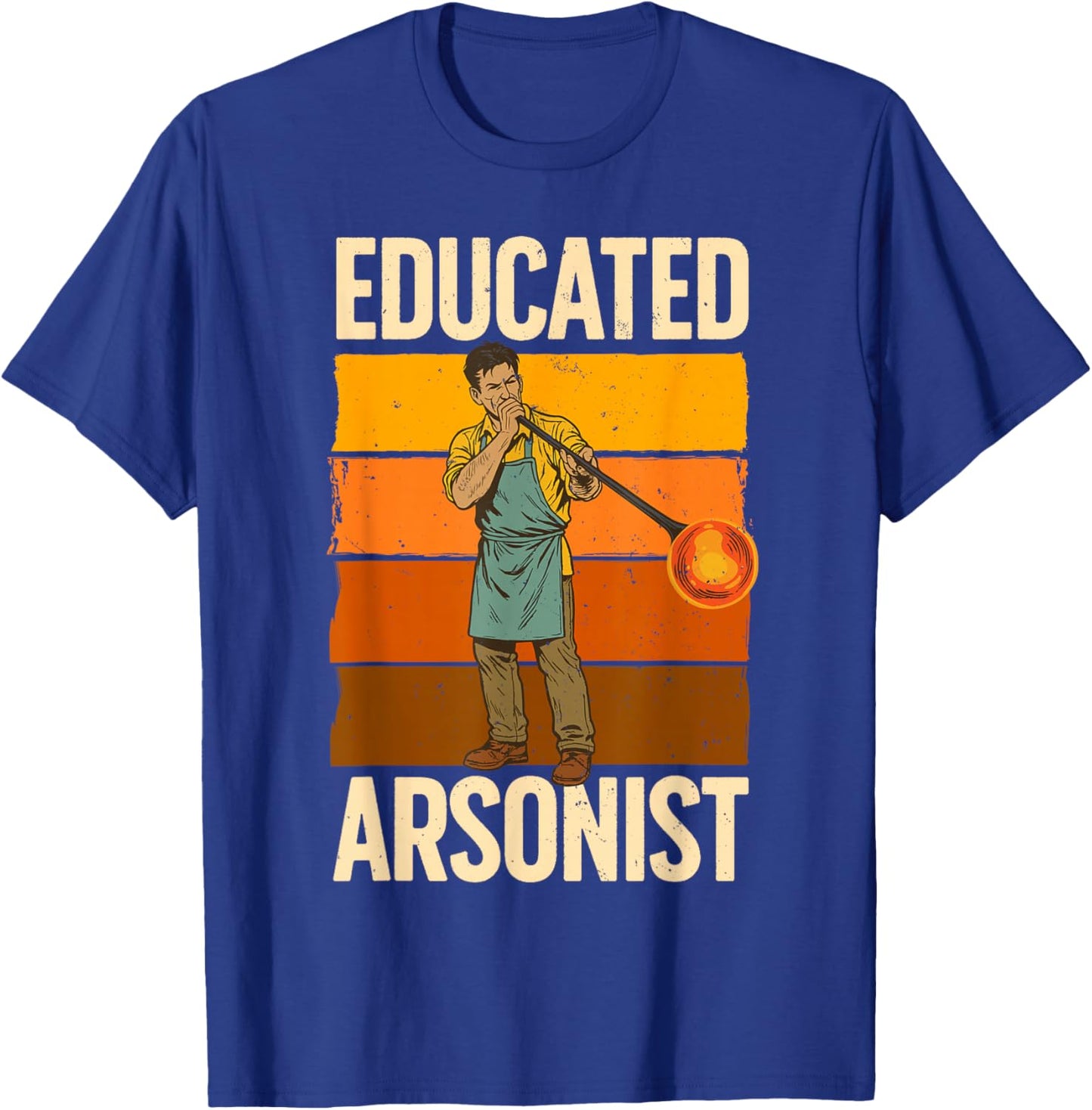 Glassblowing Art Women Glass Blowing Glassblower T-Shirt - T-Shirt | Royal