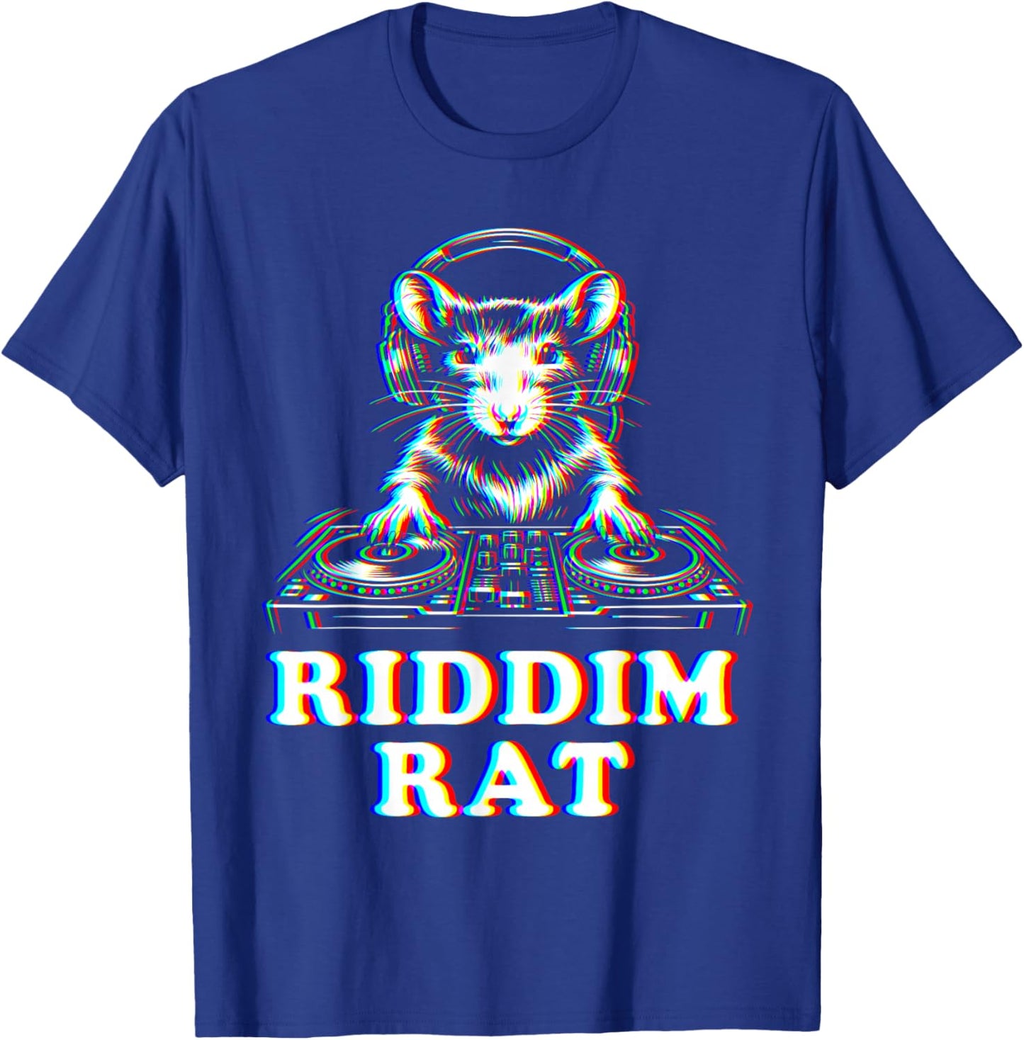 Riddim Rat T-Shirt - T-Shirt | Royal