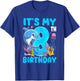 It's My 8th Birthday Dolphin Sea Animal Themed 8 Year Old T-Shirt - T-Shirt | Royal