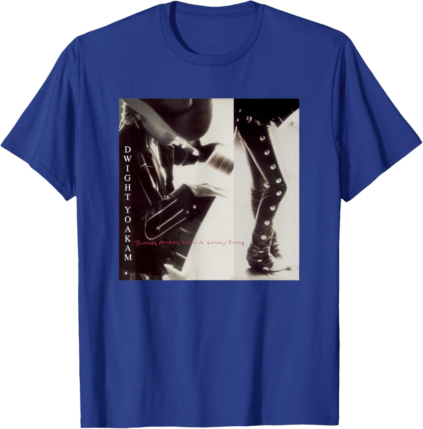 Dwight Yoakam Buenas Noches T-Shirt - T-Shirt | Royal