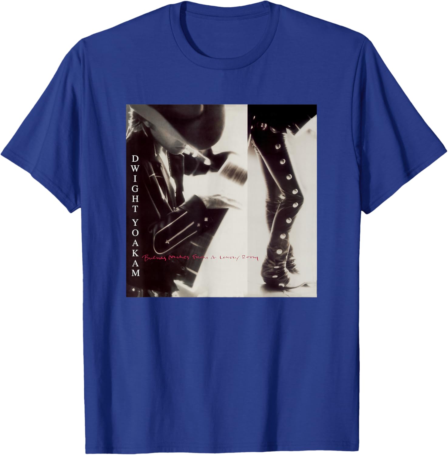 Dwight Yoakam Buenas Noches T-Shirt - T-Shirt | Royal