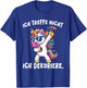 Dart Einhorn Ich treffe Nicht Ich dekoriere Lustiger Spruch T-Shirt - T-Shirt | Royal