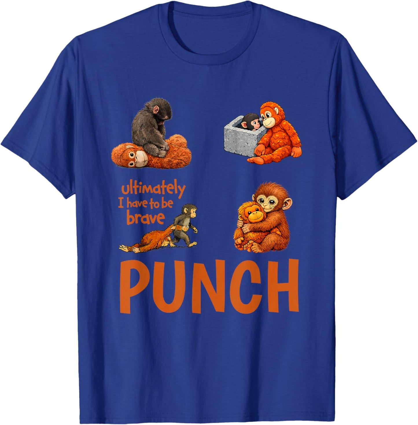 Baby Monkey Punch T-Shirt - T-Shirt | Royal