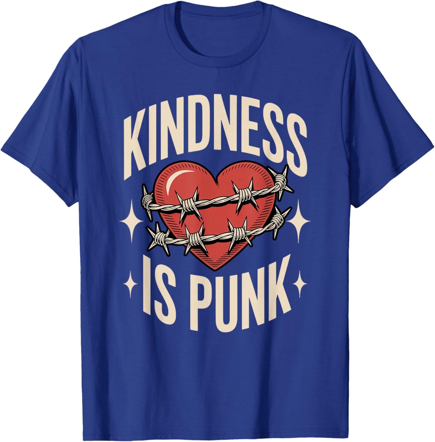 Kindness is Punk T-Shirt - T-Shirt | Royal