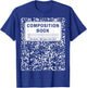 Composition Book Notebook Teachers Matching group Halloween T-Shirt - T-Shirt | Royal