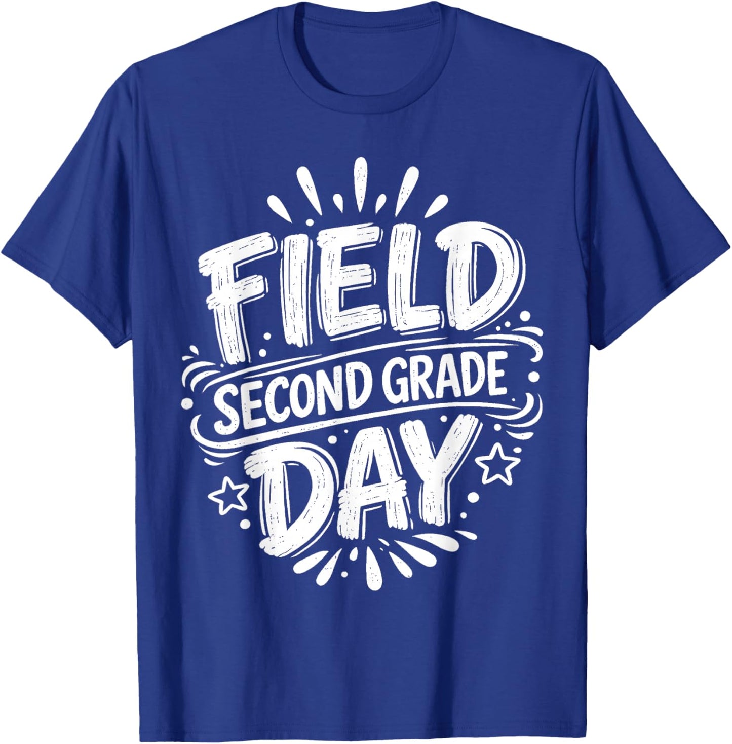 Field Day 2026 2nd Second Grade School Teacher Red T-Shirt - T-Shirt | Royal