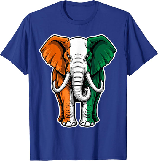 Ivory Coast Roots Ivorian Flag Cote D'Ivoire T-Shirt - T-Shirt | Royal