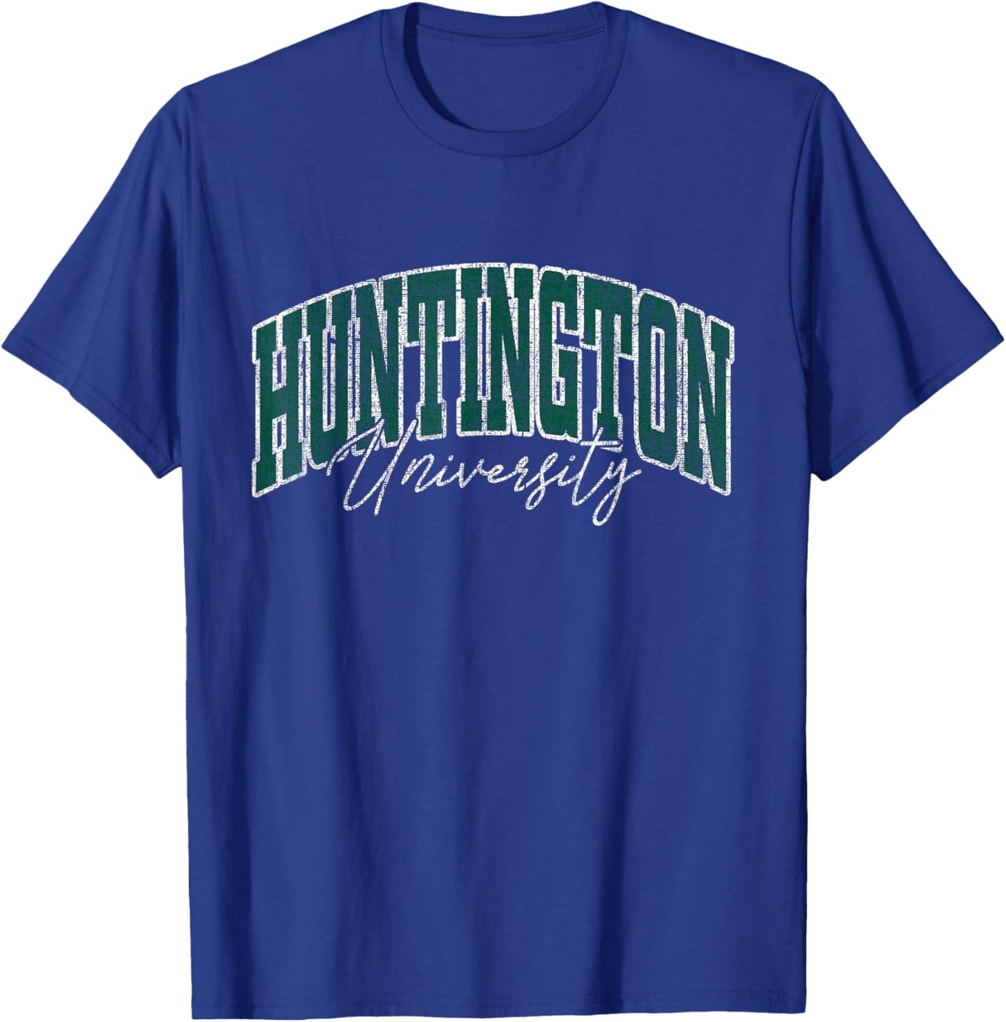 Huntington Varsity Arch Collegiate Women T-Shirt - T-Shirt | Royal