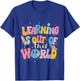 Learning Is Out Of This World Solar System Back To School T-Shirt - T-Shirt | Royal