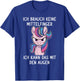 with German Text "Ich brauche" [German Language], black, S T-Shirt - T-Shirt | Royal