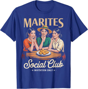 Marites Social Club Pinoy Pinay Filipino Country Philippines T-Shirt - T-Shirt | Royal