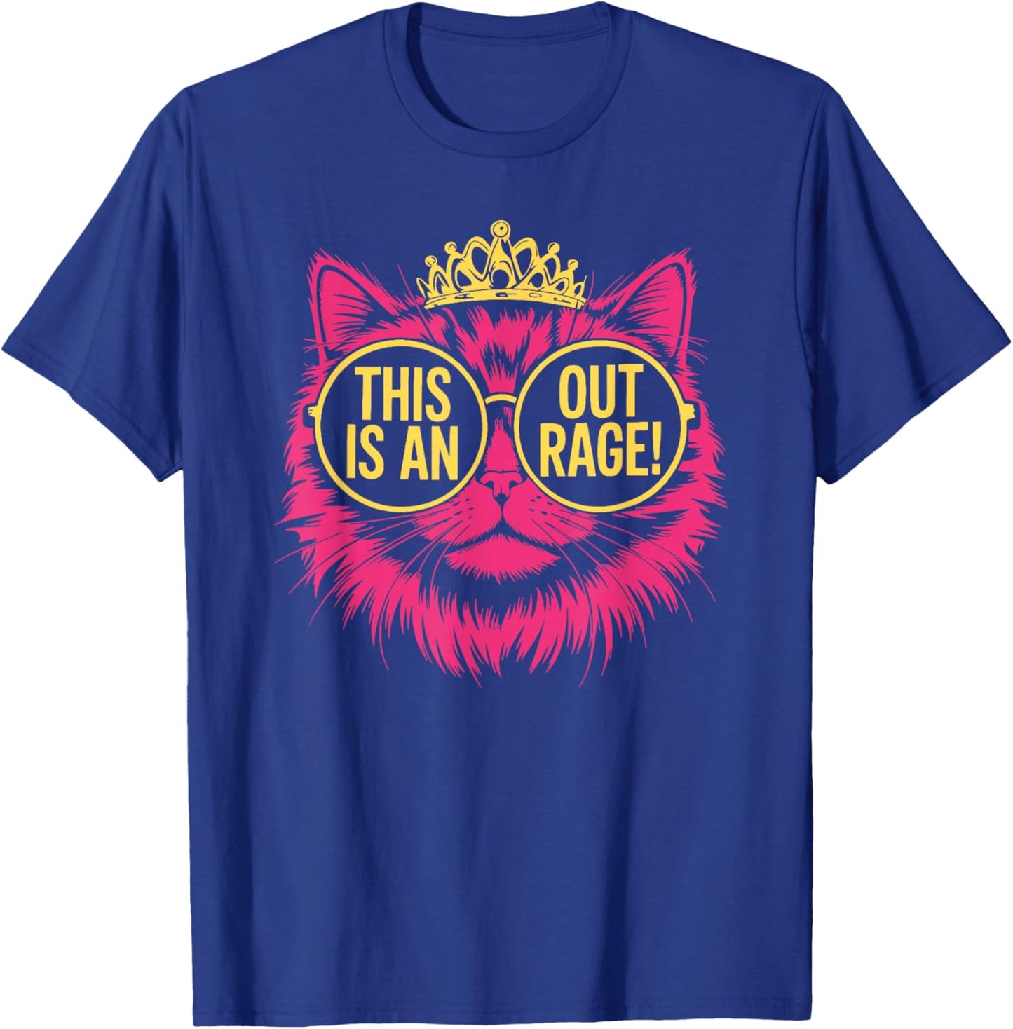 Womens Mens T-Shirt T-Shirt - T-Shirt | Royal