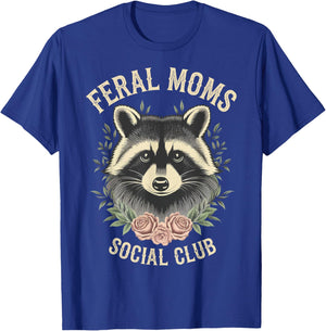 Feral Mom's Social Club T-Shirt - T-Shirt | Royal
