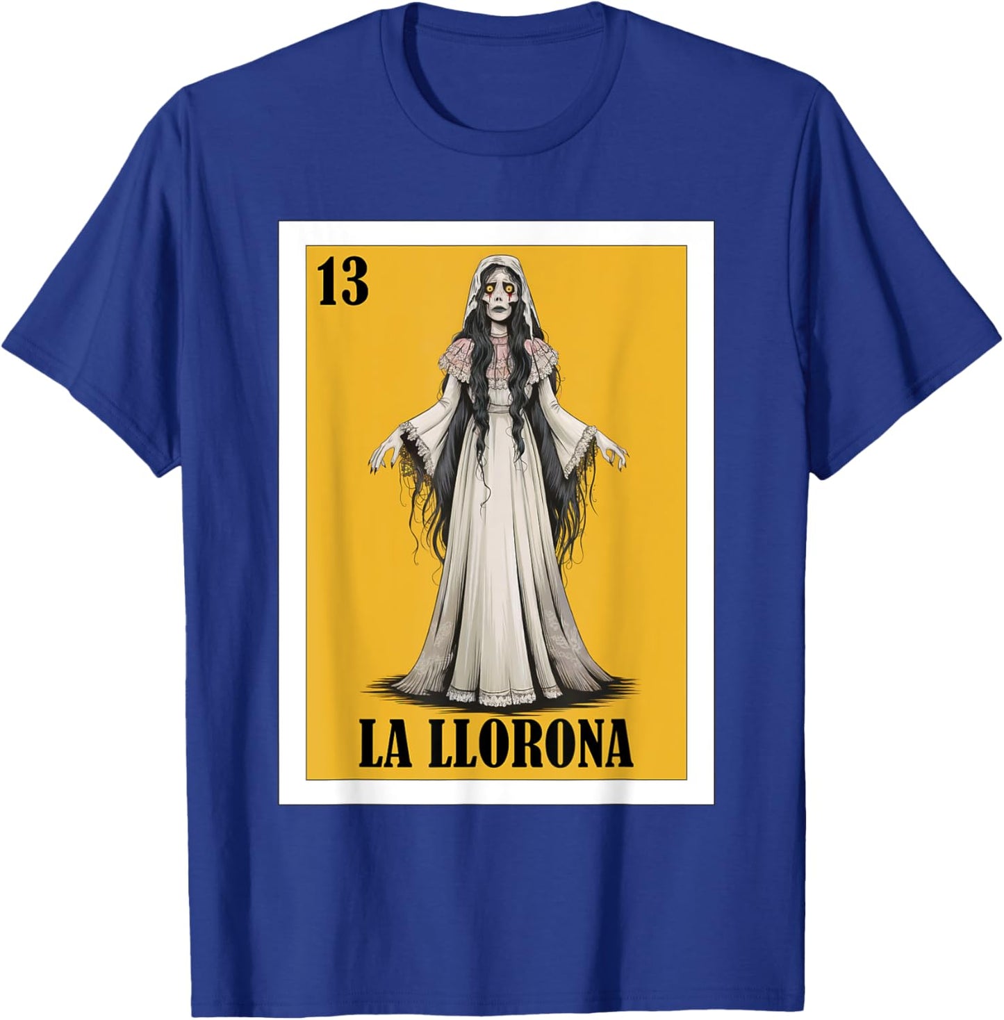 Mexican Halloween or Cinco de Mayo Design - La Llorona T-Shirt - T-Shirt | Royal