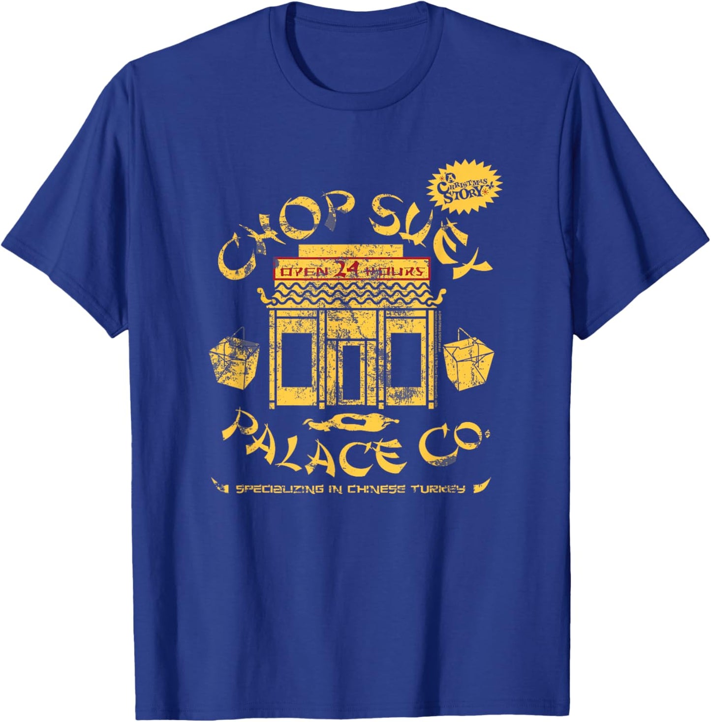 A Christmas Story Chop Suey Palace Restaurant Holiday Movie T-Shirt - T-Shirt | Royal