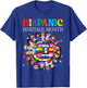 Hispanic Heritage Month Latino Puerto Rico Boys Girls Kids T-Shirt - T-Shirt | Royal