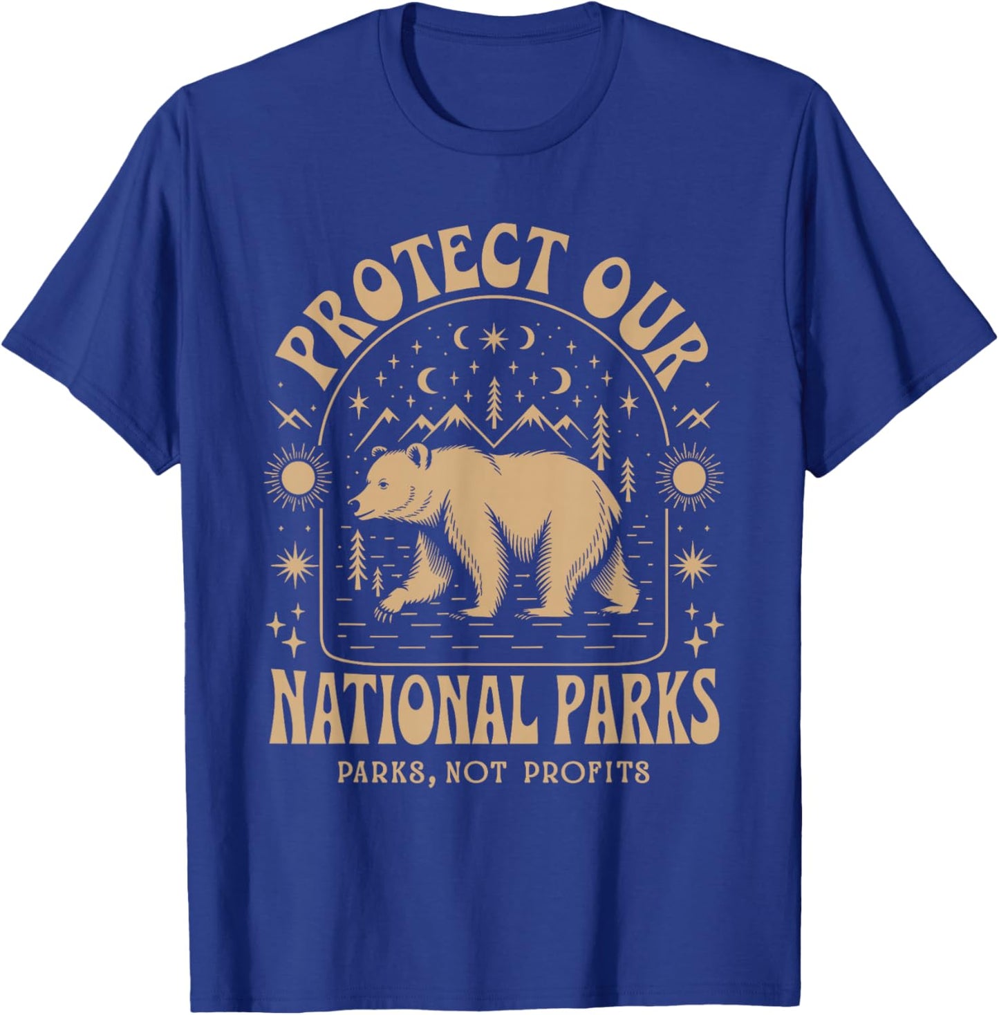 Protect Our National Parks Defund Doge Parks Not Profits T-Shirt - T-Shirt | Royal