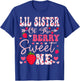 Lil Sister Of The Berry Sweet One Strawberry 1St Birthday T-Shirt - T-Shirt | Royal