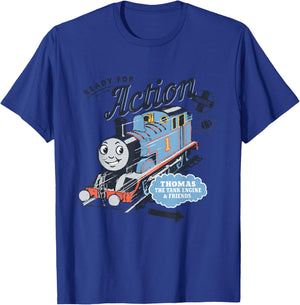 Thomas & Friends Ready for Action T-Shirt - T-Shirt | Royal