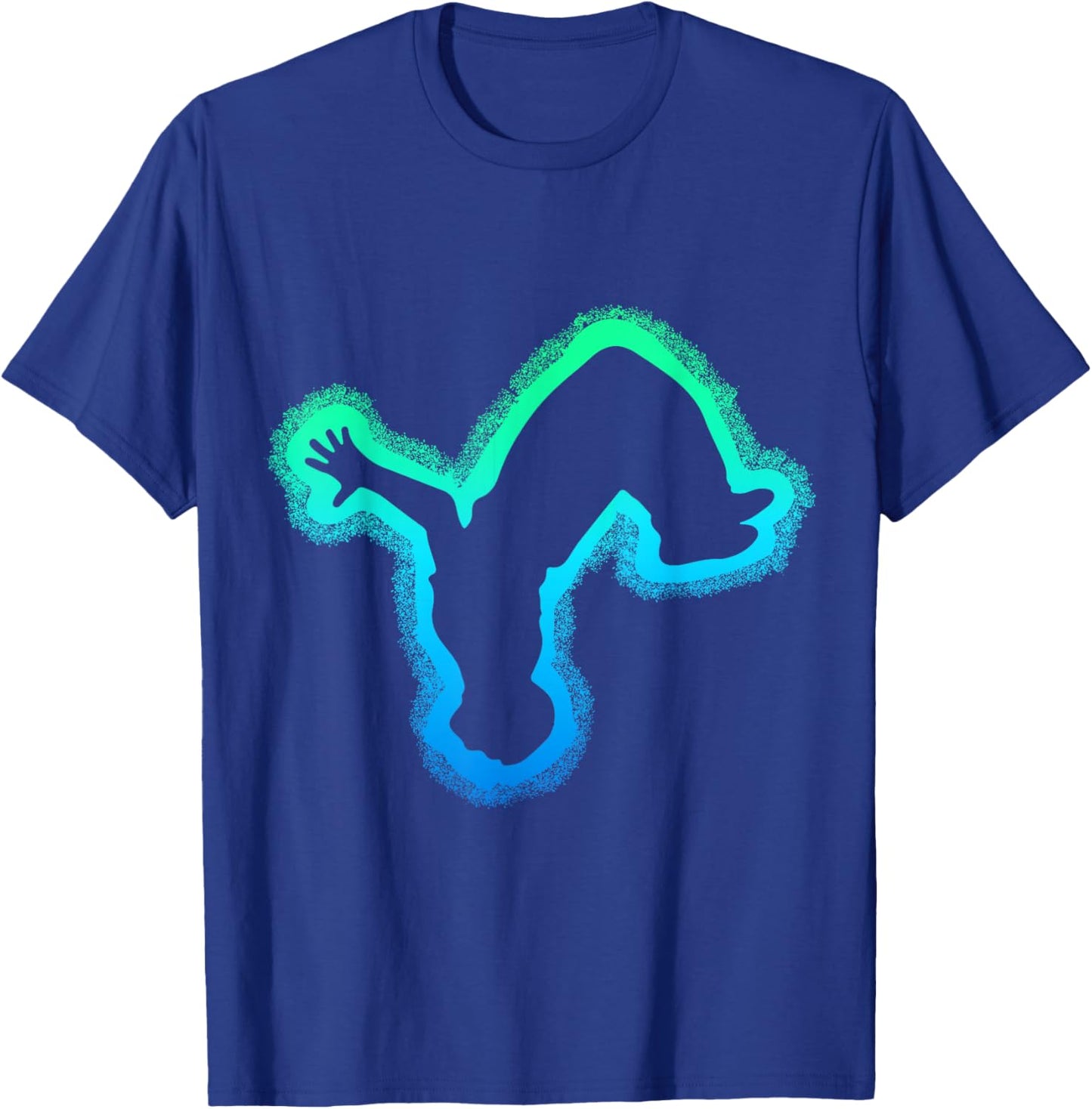 Parkour Boys Kids Traceur Men T-Shirt - T-Shirt | Royal
