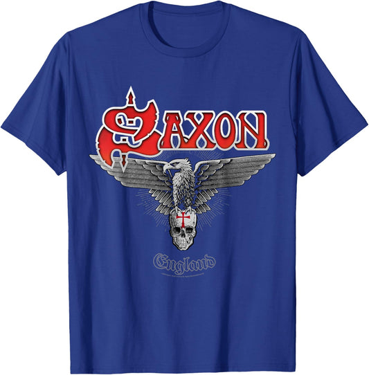 Official Saxon The Eagle Has Landed Heavy Metal Album Band T-Shirt - T-Shirt | Royal