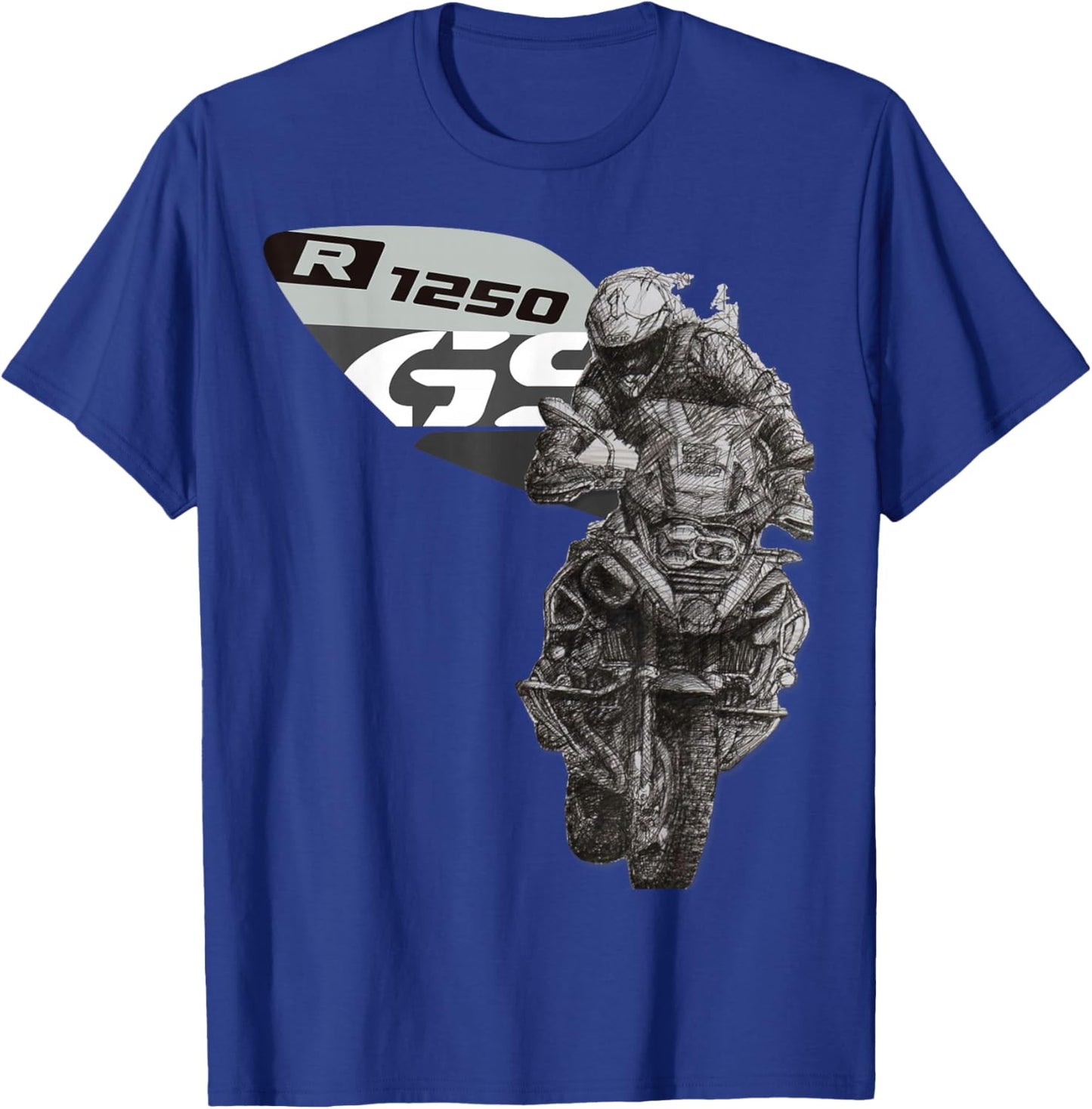 R 1250 GS Adventure Bike Motorcycle T-Shirt - T-Shirt | Royal