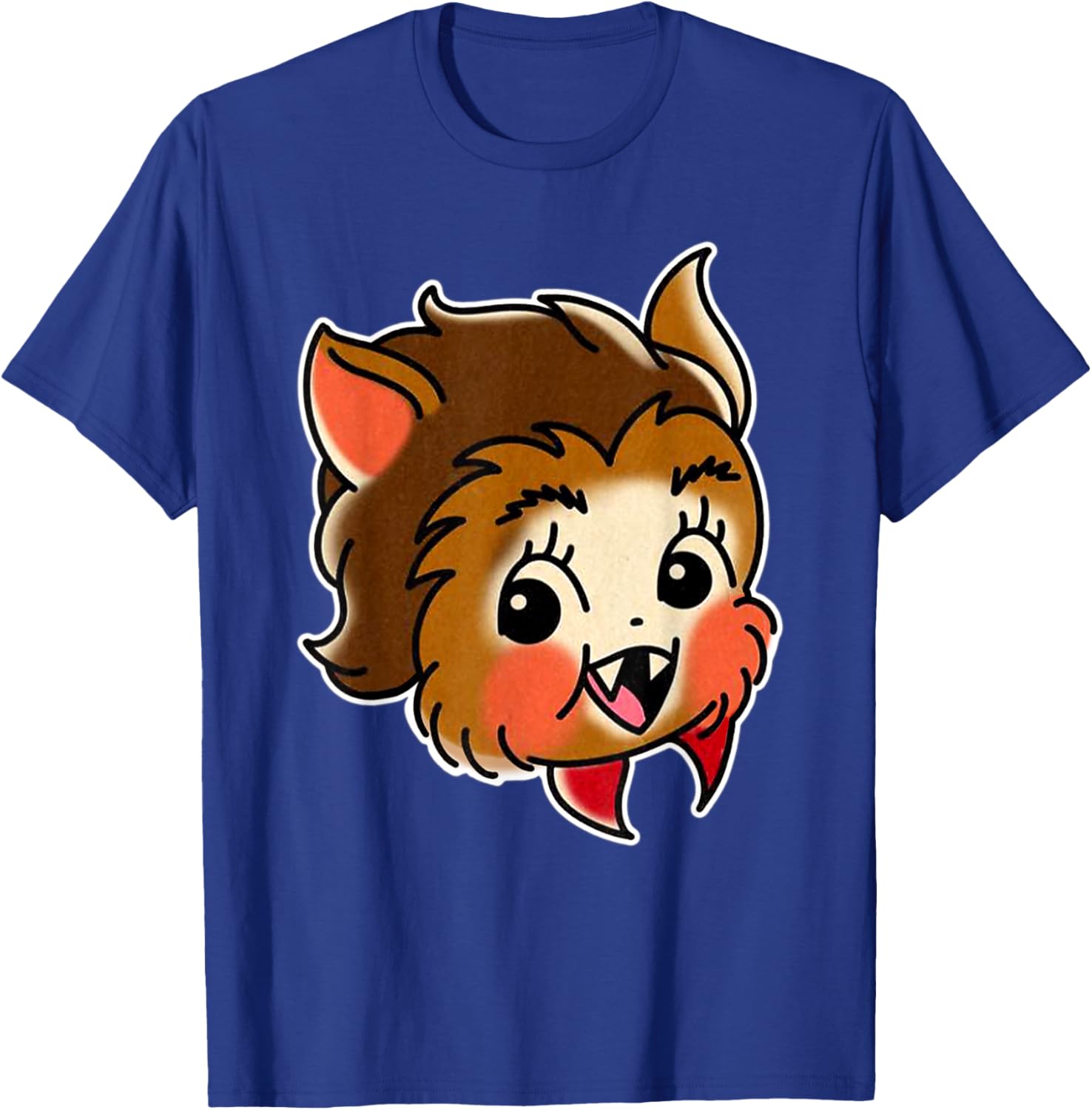 Kewpie Baby Werewolf T-Shirt - T-Shirt | Royal