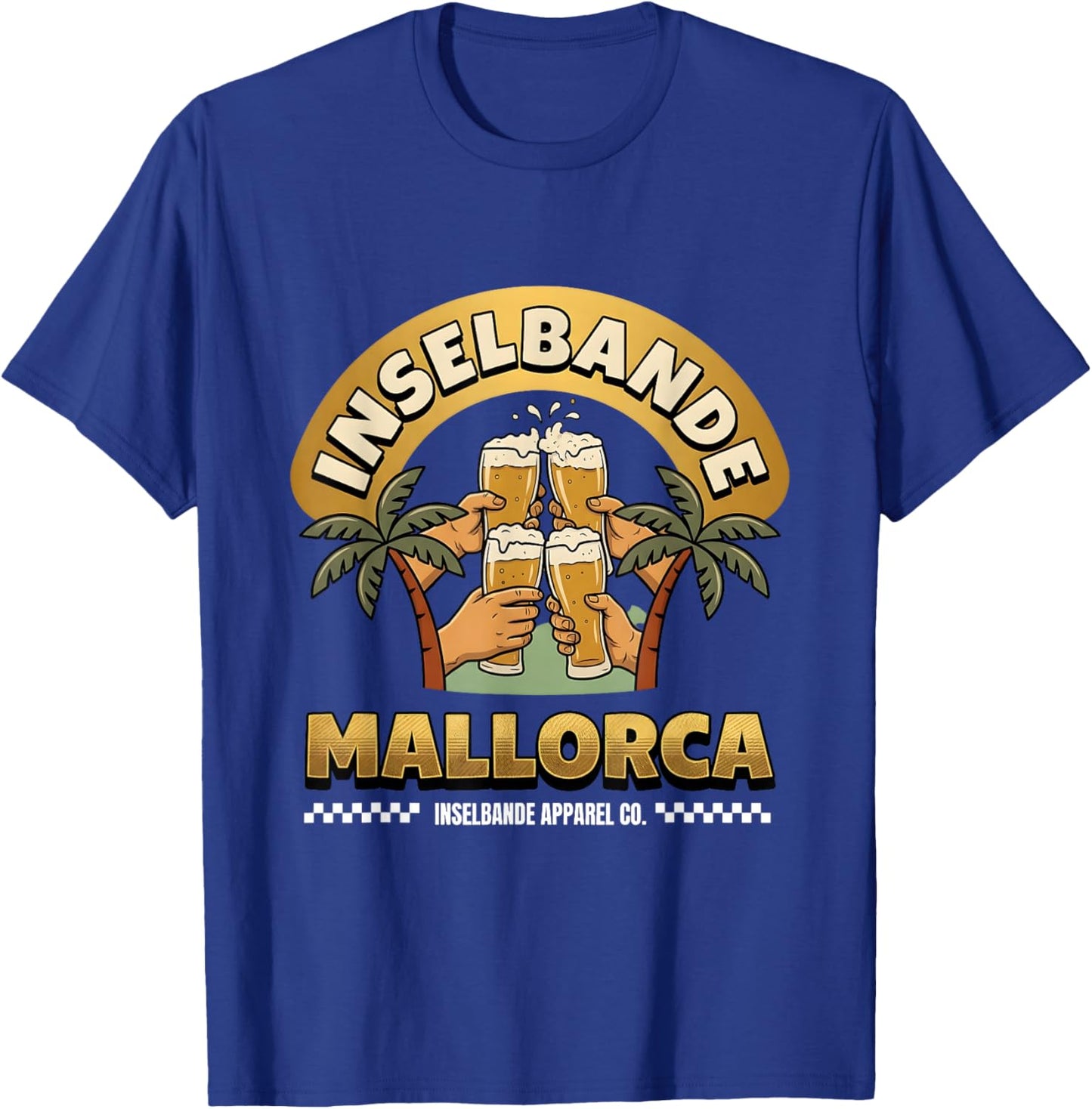 Inselbande Mallorca Party Outfit Bier - Lustiger Trinkspruch T-Shirt - T-Shirt | Royal