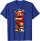 Turkish Flag Teddy Player Sports Outfit for Turkey T-Shirt - T-Shirt | Royal