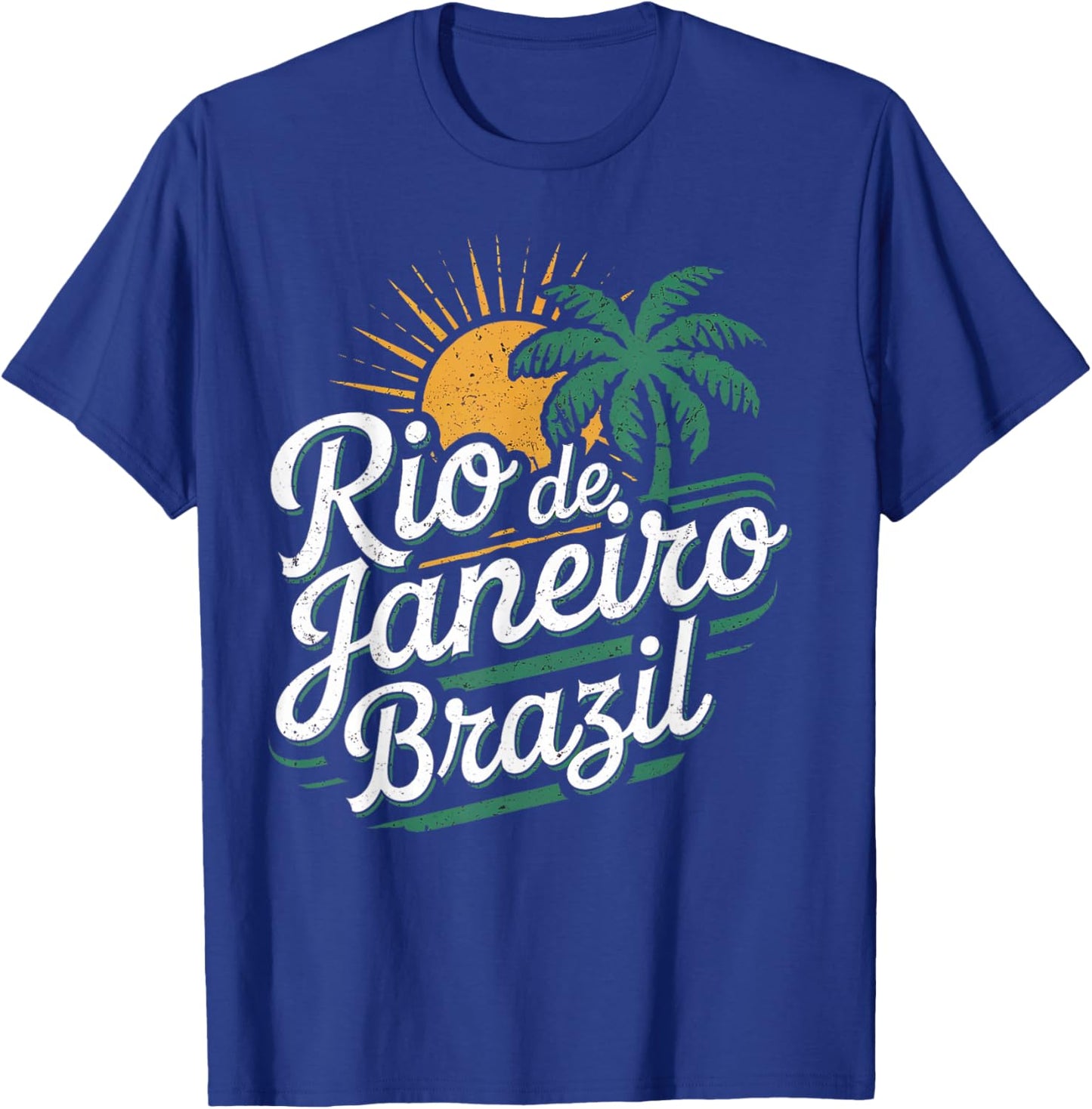 Rio de Janeiro Brazil Travel Vacation Souvenirs T-Shirt - T-Shirt | Royal