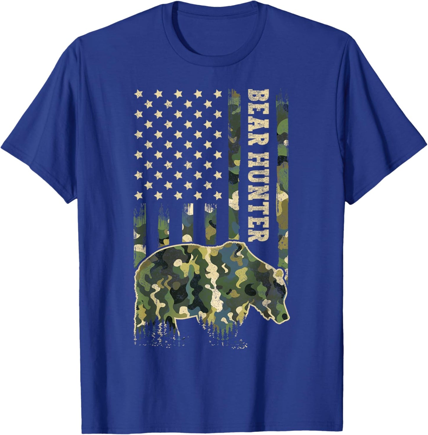 Bear Hunting T-Shirt - T-Shirt | Royal