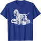 Cocker Spaniel Skeleton Birthday Halloween Kids T-Shirt - T-Shirt | Royal