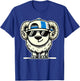 Retro Ram in Sunglasses Novelty Funny Ram T-Shirt - T-Shirt | Royal